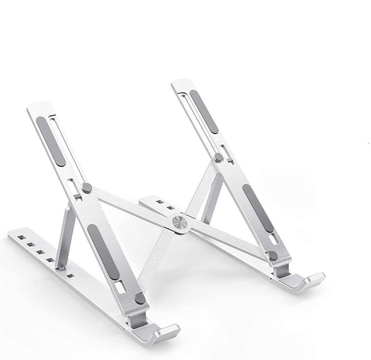 Metal Laptop Stand for Table – Ergonomic Riser & Tablet Stand for Desk, Elevator Holder