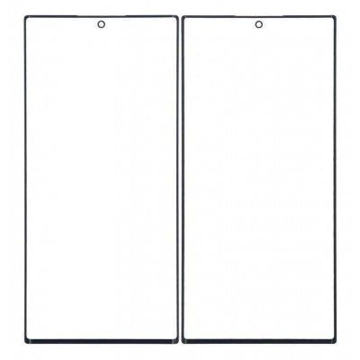 Replacement Front Glass for Samsung Galaxy S22 Ultra 5G (Burgundy) by Privero